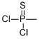 Structure of METHYLPHOSPHONOTHIOIC DICHLORIDE