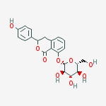 Hydrangenol 8-O-glucoside结构式