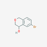 Structure of 6-Bromoisochroman-4-ol