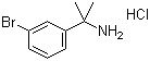 Structure of 1-(3-Bromophenyl)-1-methylethylamine hydrochloride