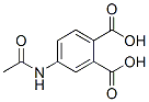 Structure of 4-acetamidophthalic acid