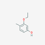 Structure of PHENOL,3-ETHOXY-4-METHYL-