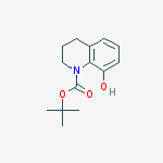 Structure of TERT-BUTYL 8-HYDROXY-3,4-DIHYDROQUINOLINE-1(2H)-CARBOXYLATE