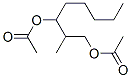 Structure of 2-methyloctane-1,3-diyl diacetate