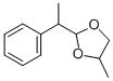 Structure of 4-METHYL-2-(1-PHENYLETHYL)-1,3-DIOXOLANE
