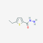 5-ETHYLTHIOPHENE-2-CARBOHYDRAZIDE, 95%结构式