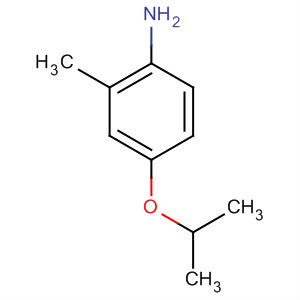 Structure of Benzenamine, 2-methyl-4-(1-methylethoxy)-