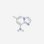 Imidazo[1,2-a]pyridin-8-amine,6-methyl-结构式