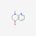 Structure of 2,3-DIHYDRO-1,8-NAPHTHYRIDIN-4(1H)-ONE