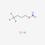 Structure of O-(4,4,4-Trifluorobutyl)hydroxylamine hydrochloride