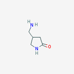 Structure of 4-(AMINOMETHYL)PYRROLIDIN-2-ONE