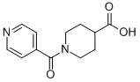 Structure of 1-ISONICOTINOYLPIPERIDINE-4-CARBOXYLIC ACID