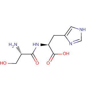 Structure of L-Histidine, N-L-seryl-