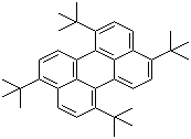 Structure of 1,4,7,10-Tetra(tert-butyl)perylene