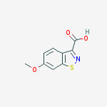 Structure of 6-Methoxy-benzo[d]isothiazole-3-carboxylic acid