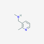 Structure of 3-PYRIDINEMETHANAMINE,N,2-DIMETHYL-