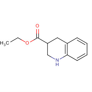 Structure of 3-Quinolinecarboxylic acid, 1,2,3,4-tetrahydro-, ethyl ester