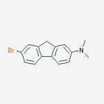 Structure of 7-Bromo-N,N-dimethyl-9H-fluoren-2-amine