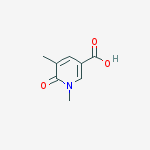 3-PYRIDINECARBOXYLIC ACID 1,6-DIHYDRO-1,5-DIMETHYL-6-OXO-结构式