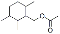 Structure of 2,3,6-trimethylcyclohexylmethyl acetate