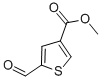Structure of Methyl 2-formyl-4-thiophenecarboxylate
