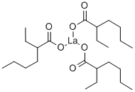 Structure of LANTHANUM (III) 2-ETHYLHEXANOATE