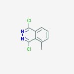 Structure of 1,4-DICHLORO-5-METHYLPHTHALAZINE