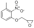 Structure of 3-methyl-2-nitro-1-(2,3-epoxypropoxy)benzene