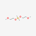 Structure of Poly(oxy-1,2-ethanediyl), .alpha.,.alpha.-(dimethylsilylene)bis.omega.-methoxy-