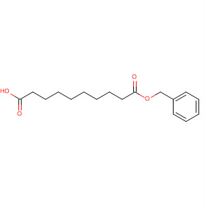 Structure of Decanedioic acid, mono(phenylmethyl) ester