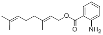 Structure of GERANYL ANTHRANILATE