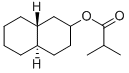 Structure of 2-NAPHTHOL, DECAHYDRO:ISOBUTYRATE