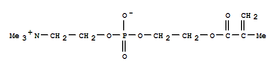 Structure of POLYPHOSPHORYLCHOLINE GLYCOL ACRYLATE