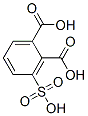 Structure of 3-sulphophthalic acid