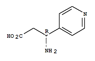 Structure of (R)-3-AMINO-3-(PYRIDIN-4-YL)PROPANOIC ACID