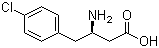 Structure of (R)-3-AMINO-4-(4-CHLOROPHENYL)BUTANOIC ACID