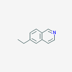 ISOQUINOLINE,6-ETHYL-结构式
