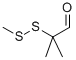 Structure of 2-(METHYLDITHIO)-ISOBUTYRALDEHYDE