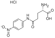 Structure of L-GLUTAMIC ACID GAMMA-(P-NITROANILIDE) HYDROCHLORIDE