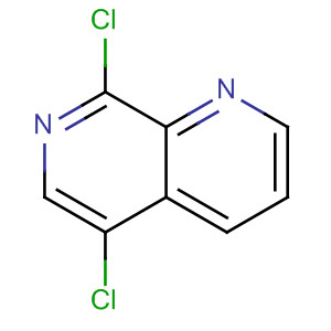 1,7-Naphthyridine, 5,8-dichloro-结构式