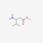 (3S)?-3-?Amino-?4-?methyl-?pentanoic acid methyl ester结构式
