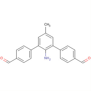 Structure of [1,1':3',1''-Terphenyl]-4,4''-dicarboxaldehyde, 2'-amino-5'-methyl-