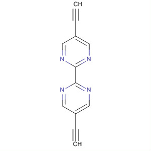 2,2'-Bipyrimidine, 5,5'-diethynyl-结构式