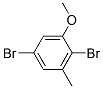 Structure of 2,5-dibromo-3-methylanisole