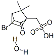 Structure of (+)-3-BROMOCAMPHOR-10-SULFONIC ACID HYDRATE