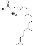 Structure of FARNESYL CYSTEINE