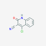 Structure of 4-Chloro-2-oxo-1,2-dihydro-3-quinolinecarbonitrile