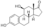 11-BETA-HYDROXYESTRONE 的化学结构式