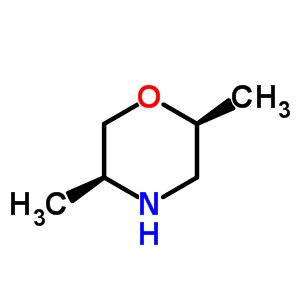 (2S,5S)-2,5-dimethylmorpholine结构式