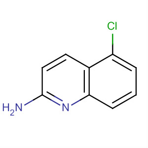 Chemical structure of 2-Quinolinamine, 5-chloro-